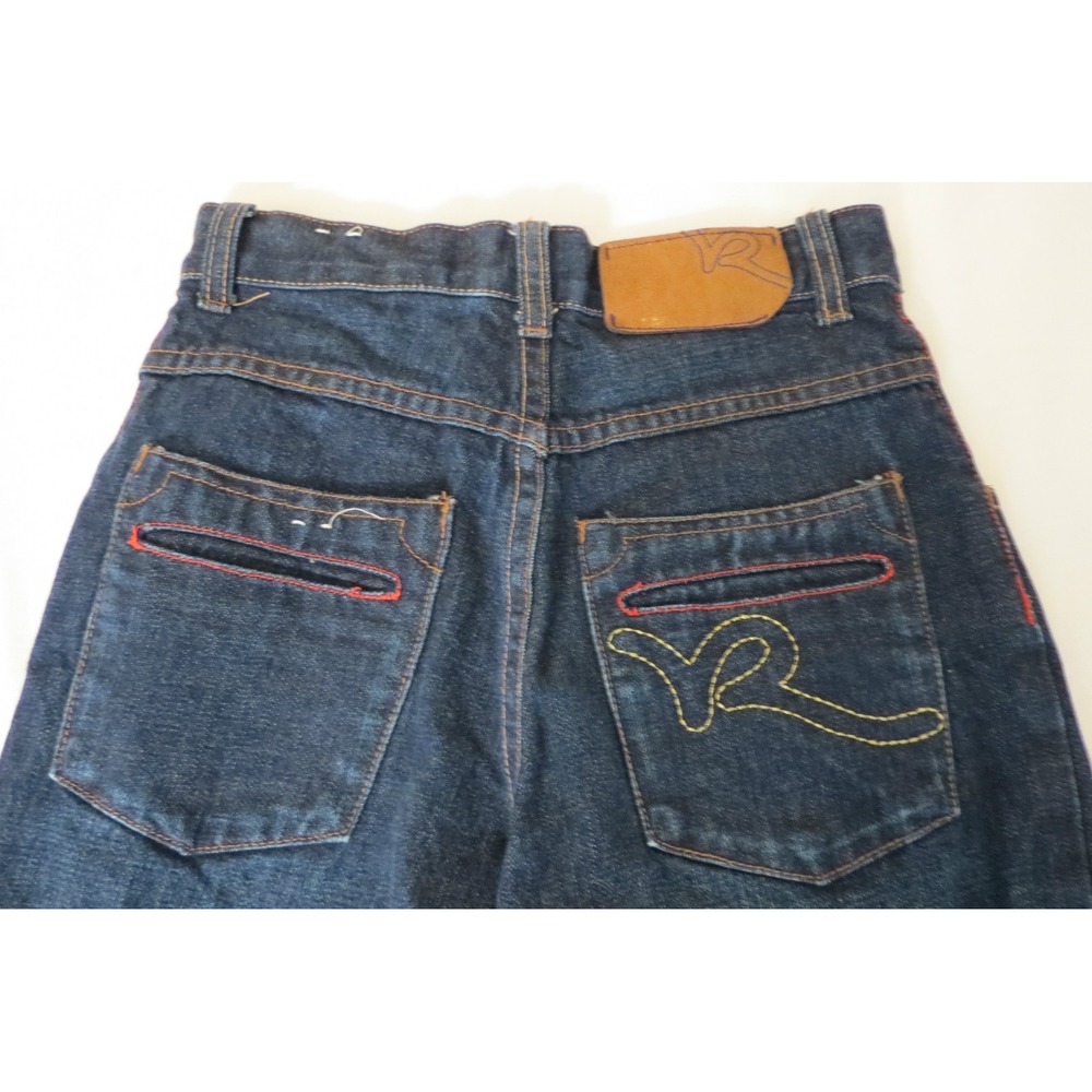 Rocawear Girls Jeans Size 8 Dark Wash Denim Monogram